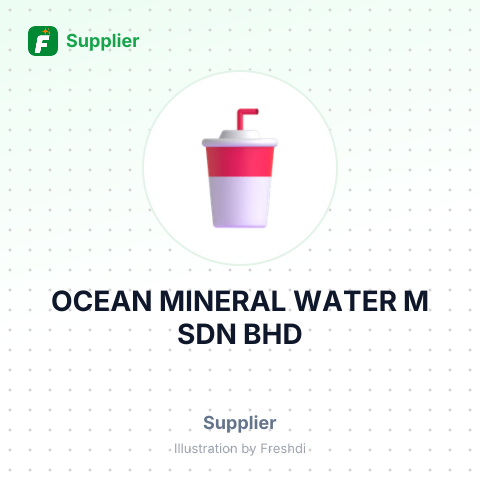 OCEAN MINERAL WATER M SDN BHD – summary card, no photo uploaded yet