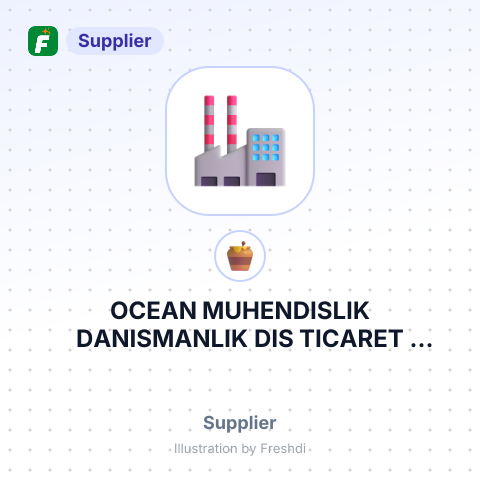 OCEAN MUHENDISLIK DANISMANLIK DIS TICARET LIMITED – summary card, no photo uploaded yet