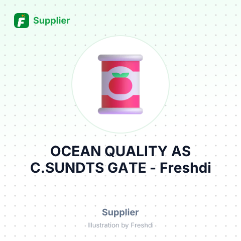OCEAN QUALITY AS C.SUNDTS GATE – summary card, no photo uploaded yet