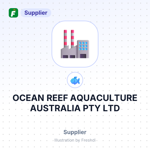 OCEAN REEF AQUACULTURE AUSTRALIA PTY LTD – summary card, no photo uploaded yet