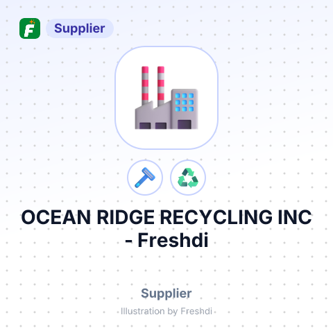 OCEAN RIDGE RECYCLING INC – summary card, no photo uploaded yet