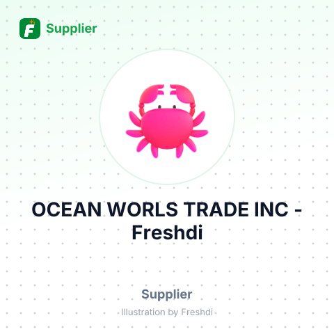 OCEAN WORLS TRADE INC – summary card, no photo uploaded yet