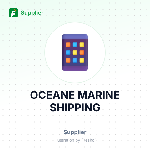 OCEANE MARINE SHIPPING – summary card, no photo uploaded yet