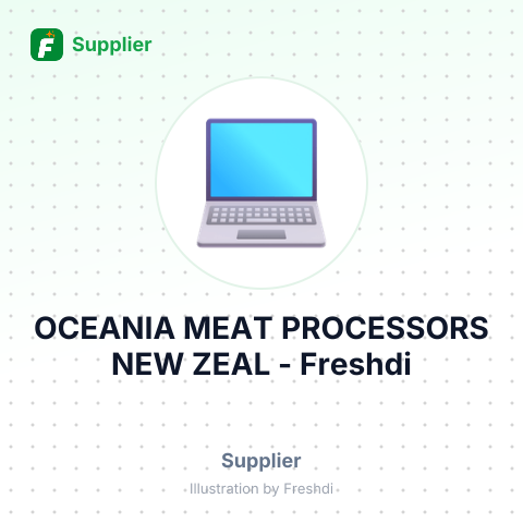 OCEANIA MEAT PROCESSORS NEW ZEAL – summary card, no photo uploaded yet
