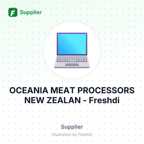 OCEANIA MEAT PROCESSORS NEW ZEALAN – summary card, no photo uploaded yet