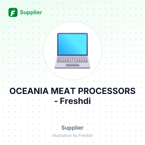 OCEANIA MEAT PROCESSORS – summary card, no photo uploaded yet