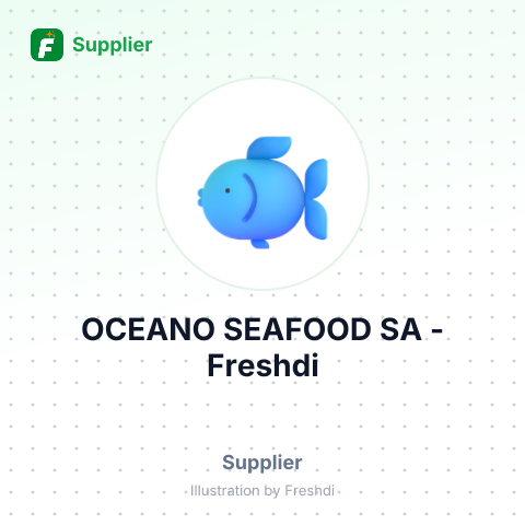 OCEANO SEAFOOD SA – summary card, no photo uploaded yet