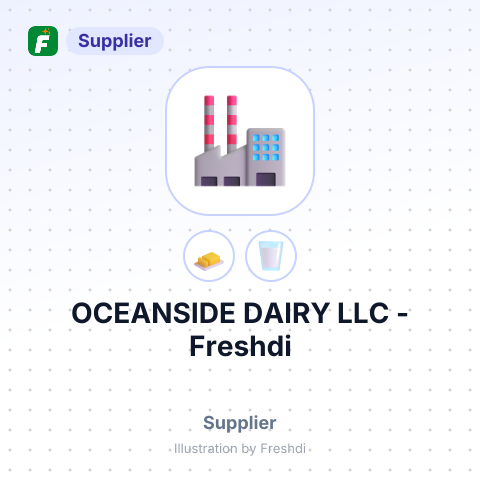 OCEANSIDE DAIRY LLC – summary card, no photo uploaded yet