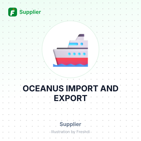 OCEANUS IMPORT AND EXPORT – summary card, no photo uploaded yet