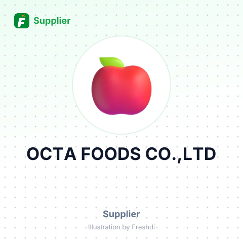 OCTA FOODS CO.,LTD – summary card, no photo uploaded yet