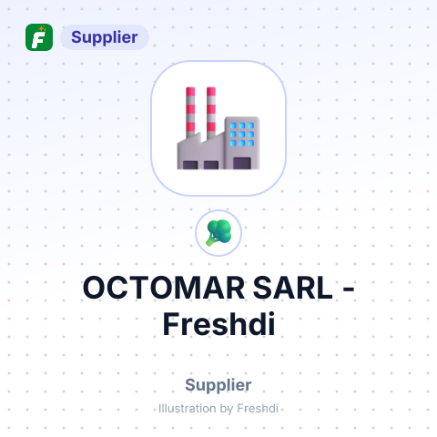 OCTOMAR SARL – summary card, no photo uploaded yet