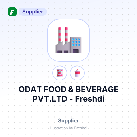 ODAT FOOD & BEVERAGE PVT.LTD – summary card, no photo uploaded yet