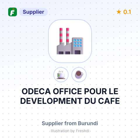 ODECA OFFICE POUR LE DEVELOPMENT DU CAFE – summary card, no photo uploaded yet