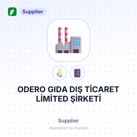 ODERO GIDA DIŞ TİCARET LİMİTED ŞİRKETİ – summary card, no photo uploaded yet