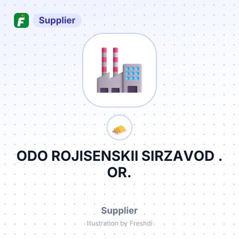 ODO ROJISENSKII SIRZAVOD . OR. – summary card, no photo uploaded yet