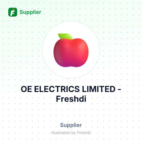 OE ELECTRICS LIMITED – summary card, no photo uploaded yet