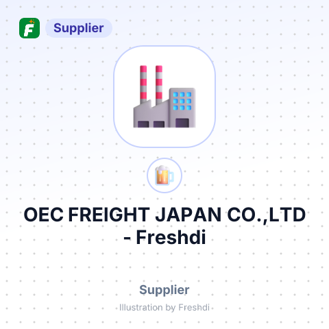 OEC FREIGHT JAPAN CO.,LTD – summary card, no photo uploaded yet