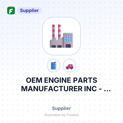 OEM ENGINE PARTS MANUFACTURER INC – summary card, no photo uploaded yet
