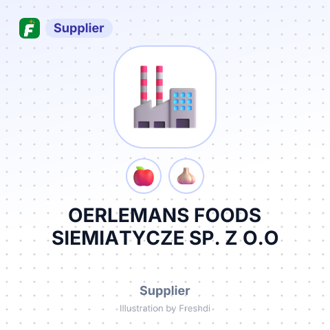OERLEMANS FOODS SIEMIATYCZE SP. Z O.O – summary card, no photo uploaded yet
