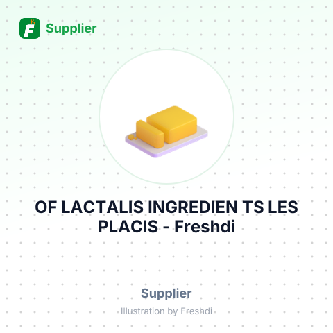 OF LACTALIS INGREDIEN TS LES PLACIS – summary card, no photo uploaded yet