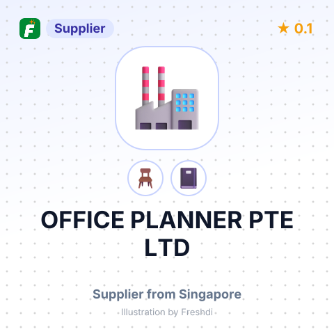 OFFICE PLANNER PTE LTD – summary card, no photo uploaded yet