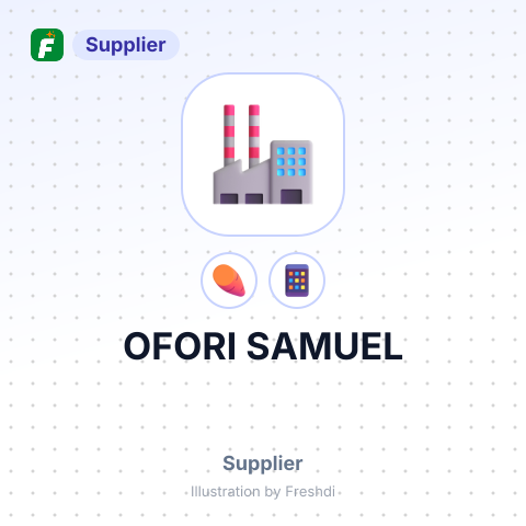 OFORI SAMUEL – summary card, no photo uploaded yet