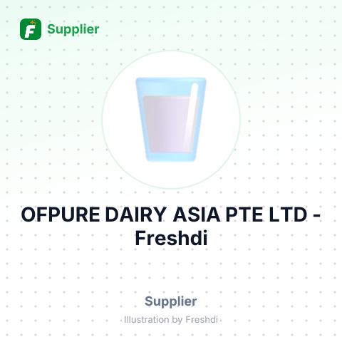 OFPURE DAIRY ASIA PTE LTD – summary card, no photo uploaded yet