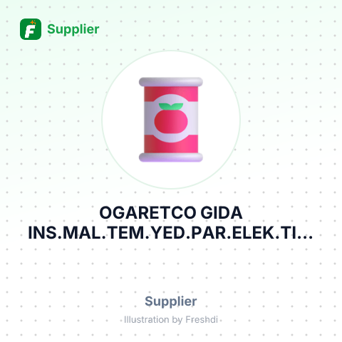 OGARETCO GIDA INS.MAL.TEM.YED.PAR.ELEK.TIC. LTD – summary card, no photo uploaded yet