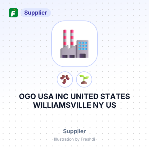 OGO USA INC UNITED STATES WILLIAMSVILLE NY US – summary card, no photo uploaded yet