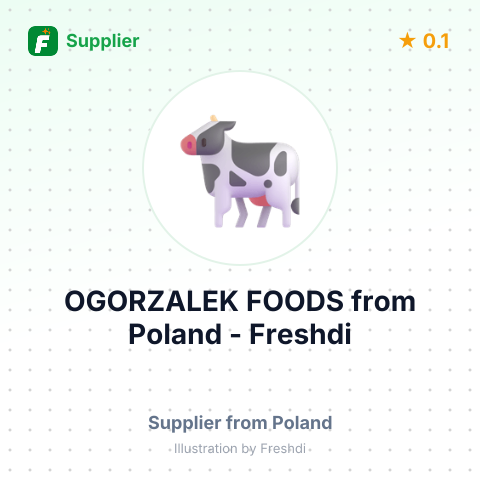 OGORZALEK FOODS – summary card, no photo uploaded yet