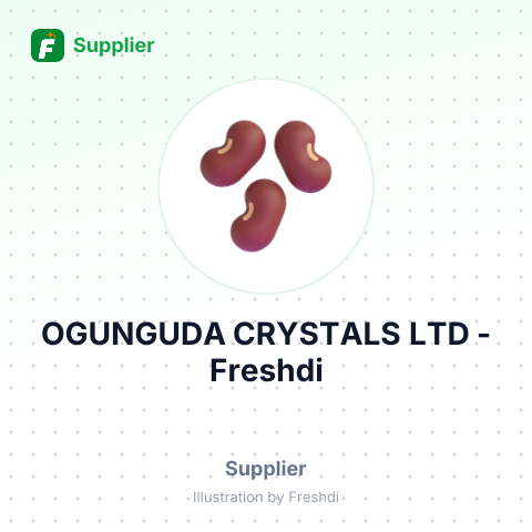 OGUNGUDA CRYSTALS LTD – summary card, no photo uploaded yet