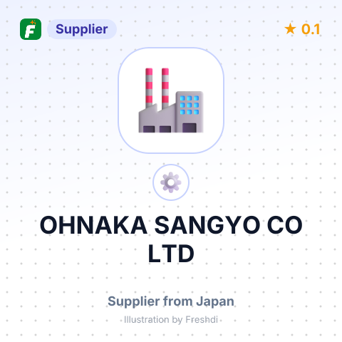 OHNAKA SANGYO CO LTD – summary card, no photo uploaded yet