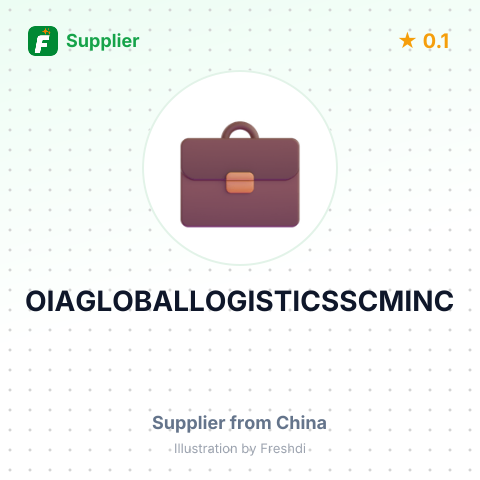 OIAGLOBALLOGISTICSSCMINC – summary card, no photo uploaded yet