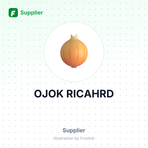 OJOK RICAHRD – summary card, no photo uploaded yet