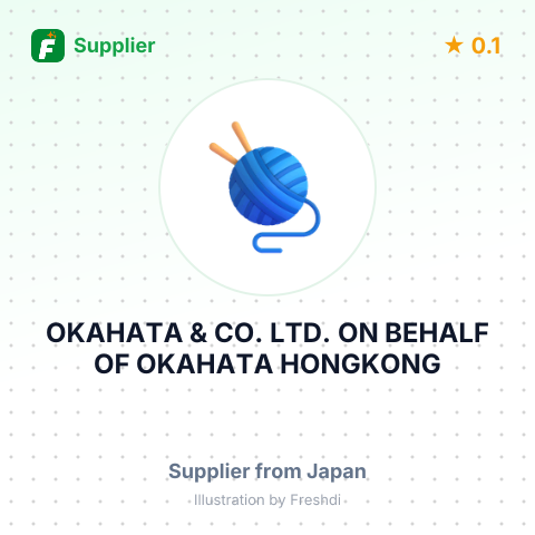 OKAHATA & CO., LTD. ON BEHALF OF OKAHATA HONGKONG & CO., LTD. – summary card, no photo uploaded yet
