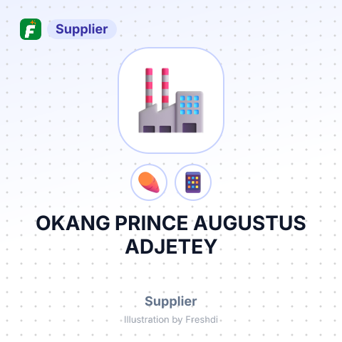 OKANG PRINCE AUGUSTUS ADJETEY – summary card, no photo uploaded yet