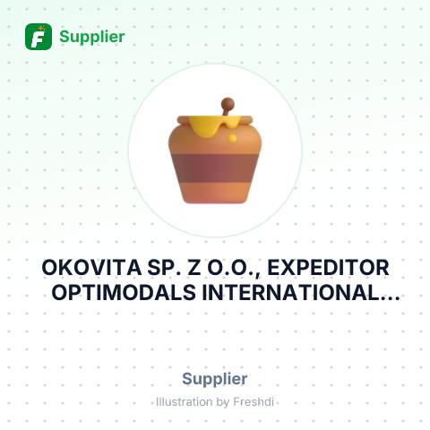OKOVITA SP. Z O.O., EXPEDITOR OPTIMODALS INTERNATIONAL RENCENU – summary card, no photo uploaded yet