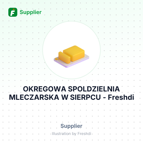 OKREGOWA SPOLDZIELNIA MLECZARSKA W SIERPCU – summary card, no photo uploaded yet