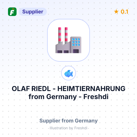OLAF RIEDL - HEIMTIERNAHRUNG – summary card, no photo uploaded yet