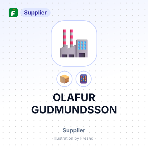 OLAFUR GUDMUNDSSON – summary card, no photo uploaded yet