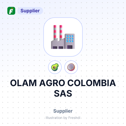 OLAM AGRO COLOMBIA SAS – summary card, no photo uploaded yet