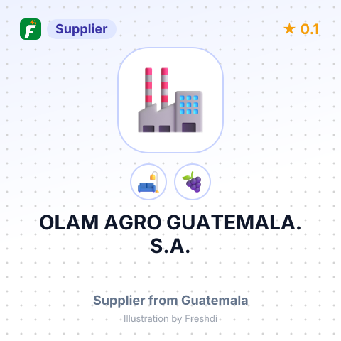 OLAM AGRO GUATEMALA. S.A. – summary card, no photo uploaded yet