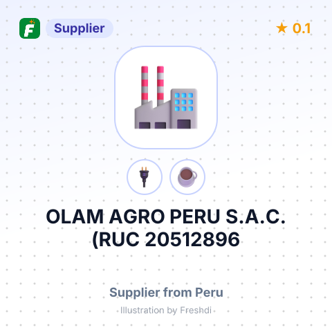 OLAM AGRO PERU S.A.C. (RUC 20512896 – summary card, no photo uploaded yet