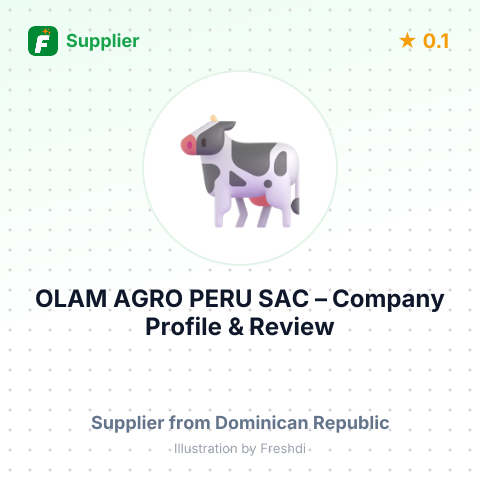 OLAM AGRO PERU SAC – summary card, no photo uploaded yet