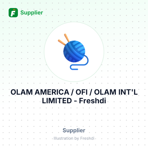 OLAM AMERICA / OFI / OLAM INT'L LIMITED – summary card, no photo uploaded yet