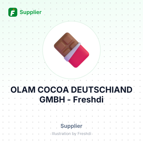 OLAM COCOA DEUTSCHIAND GMBH – summary card, no photo uploaded yet