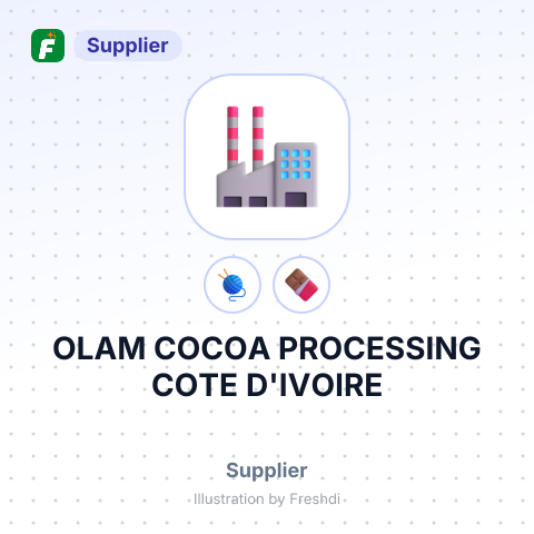 OLAM COCOA PROCESSING COTE D'IVOIRE – summary card, no photo uploaded yet