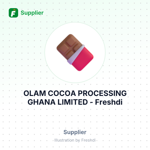 OLAM COCOA PROCESSING GHANA LIMITED – summary card, no photo uploaded yet