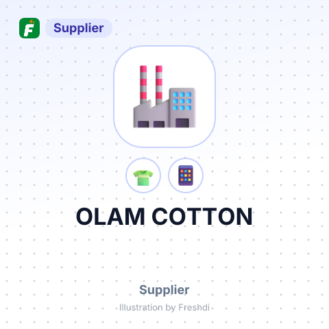 OLAM COTTON – summary card, no photo uploaded yet