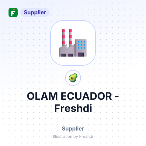 OLAM ECUADOR – summary card, no photo uploaded yet